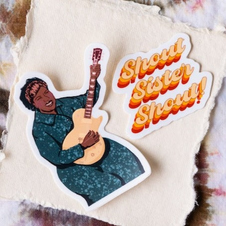 Sister Rosetta Tharpe Stickers Stickers + Crafts Bella Vita   
