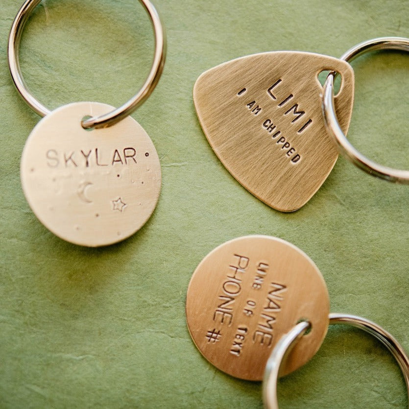 Pet ID Tag Key Chains Bella Vita Jewelry   