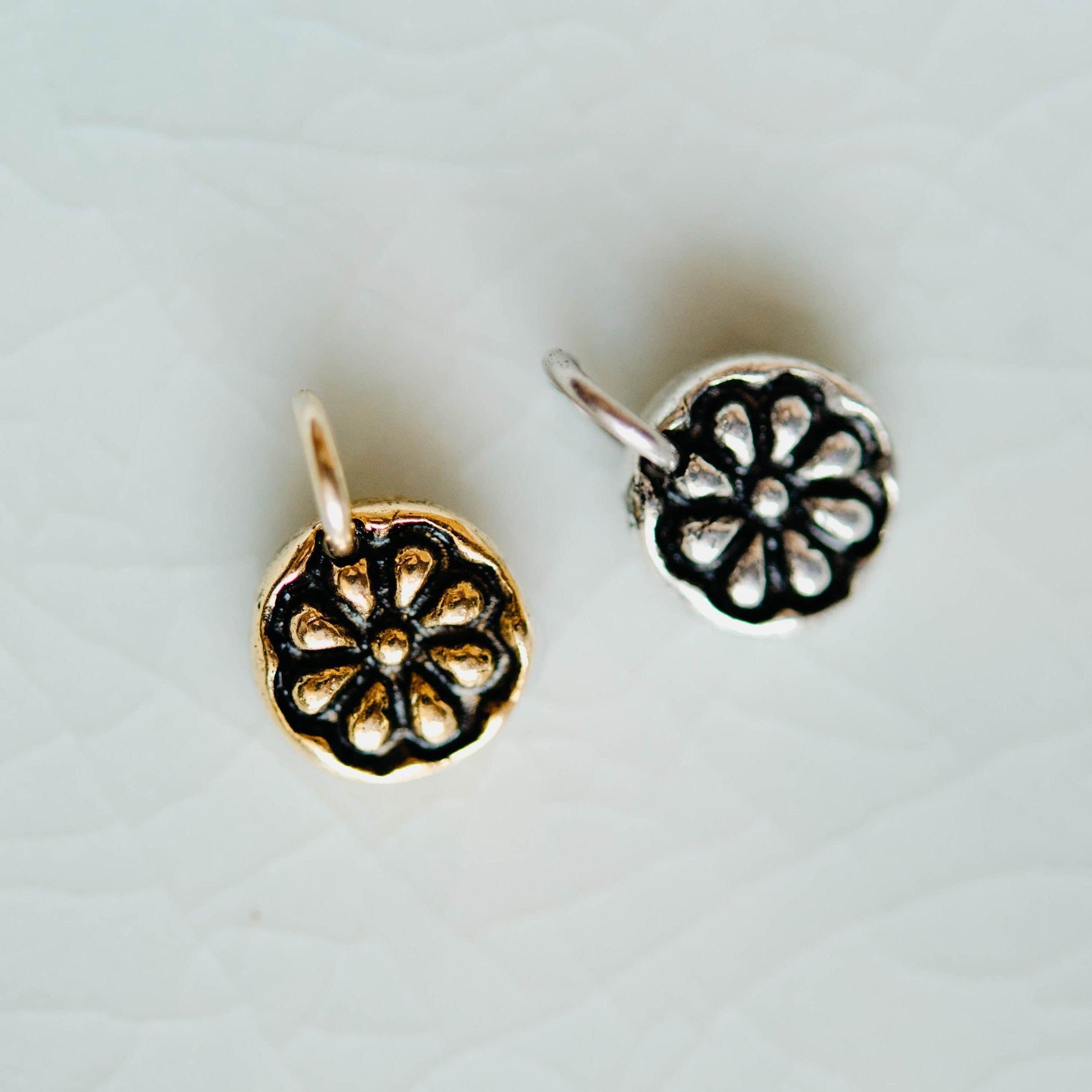 Tiny Flower Charms Charms Bella Vita Jewelry   