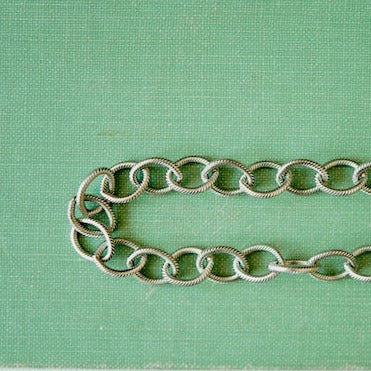 Silver Statement Chains Chain Necklaces Bella Vita Jewelry Medium Curb Chain  