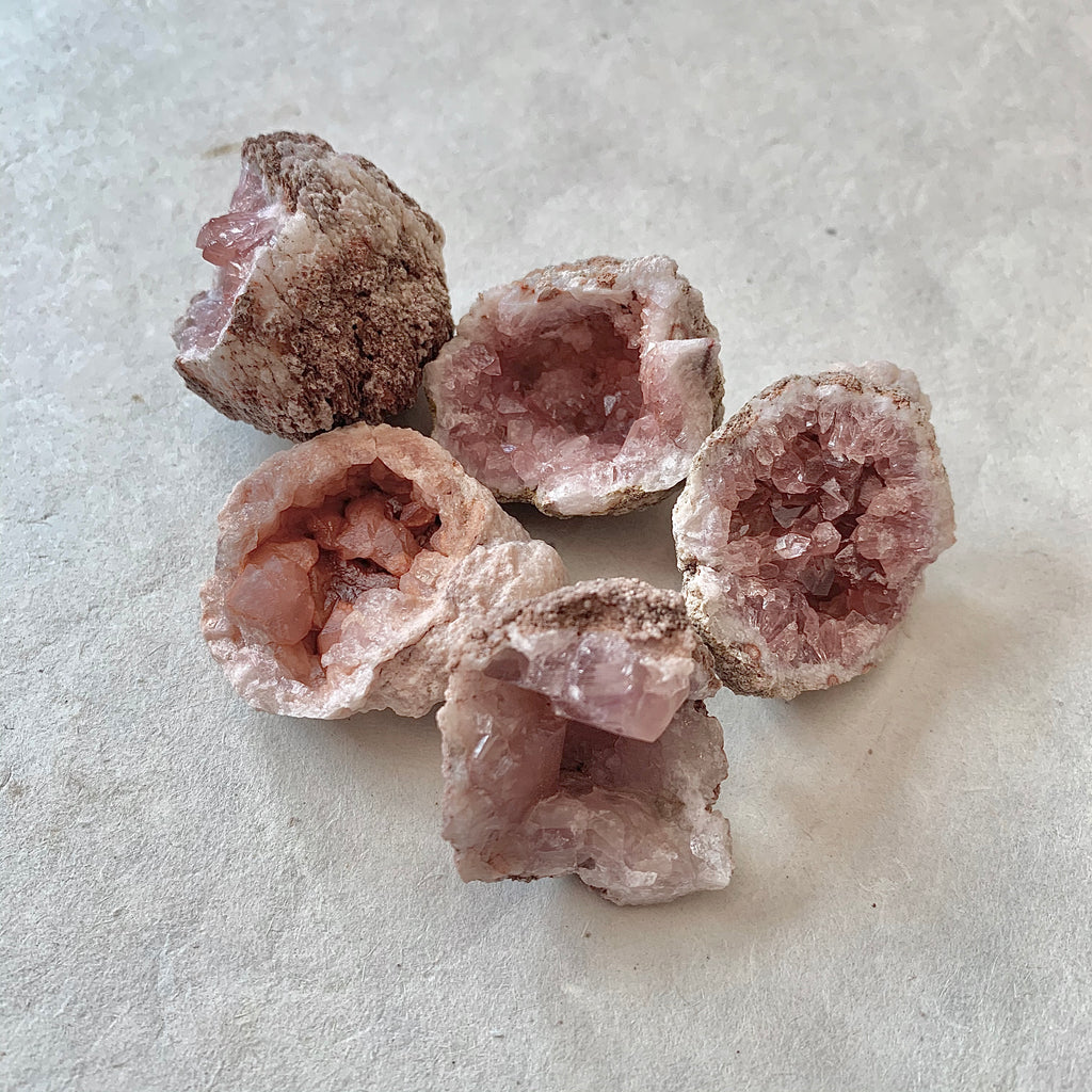 Pink Amethyst Cluster Crystals BV Tucson Default Title  