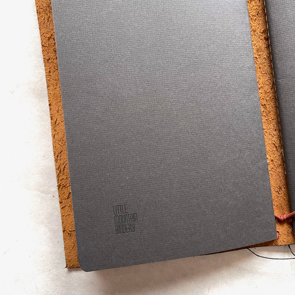 Handmade Leather Fillion Journals Journals Little Mountain Bindery   