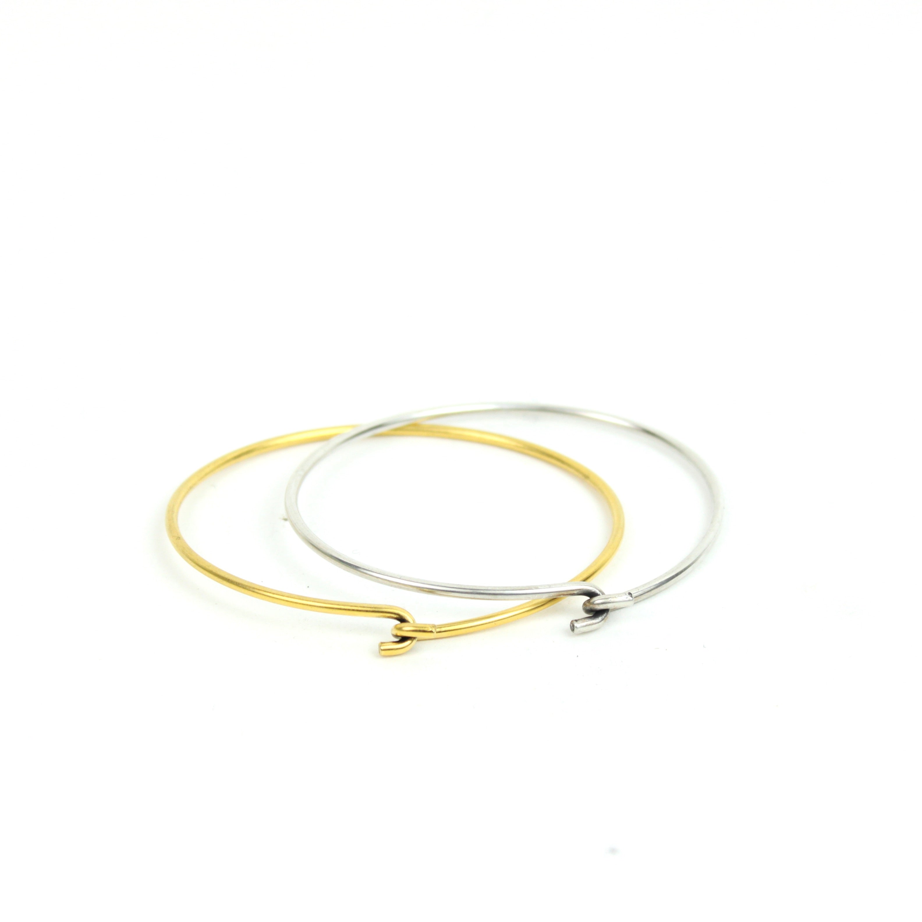 Wire Bangle Metal Bangles Bella Vita Jewelry   