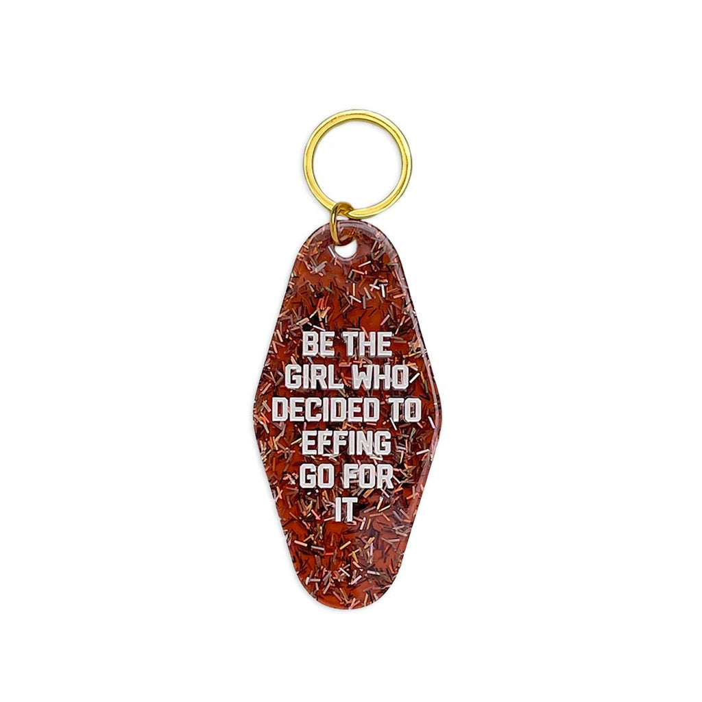 Be the Girl Keychain Key Chains Golden Gems   