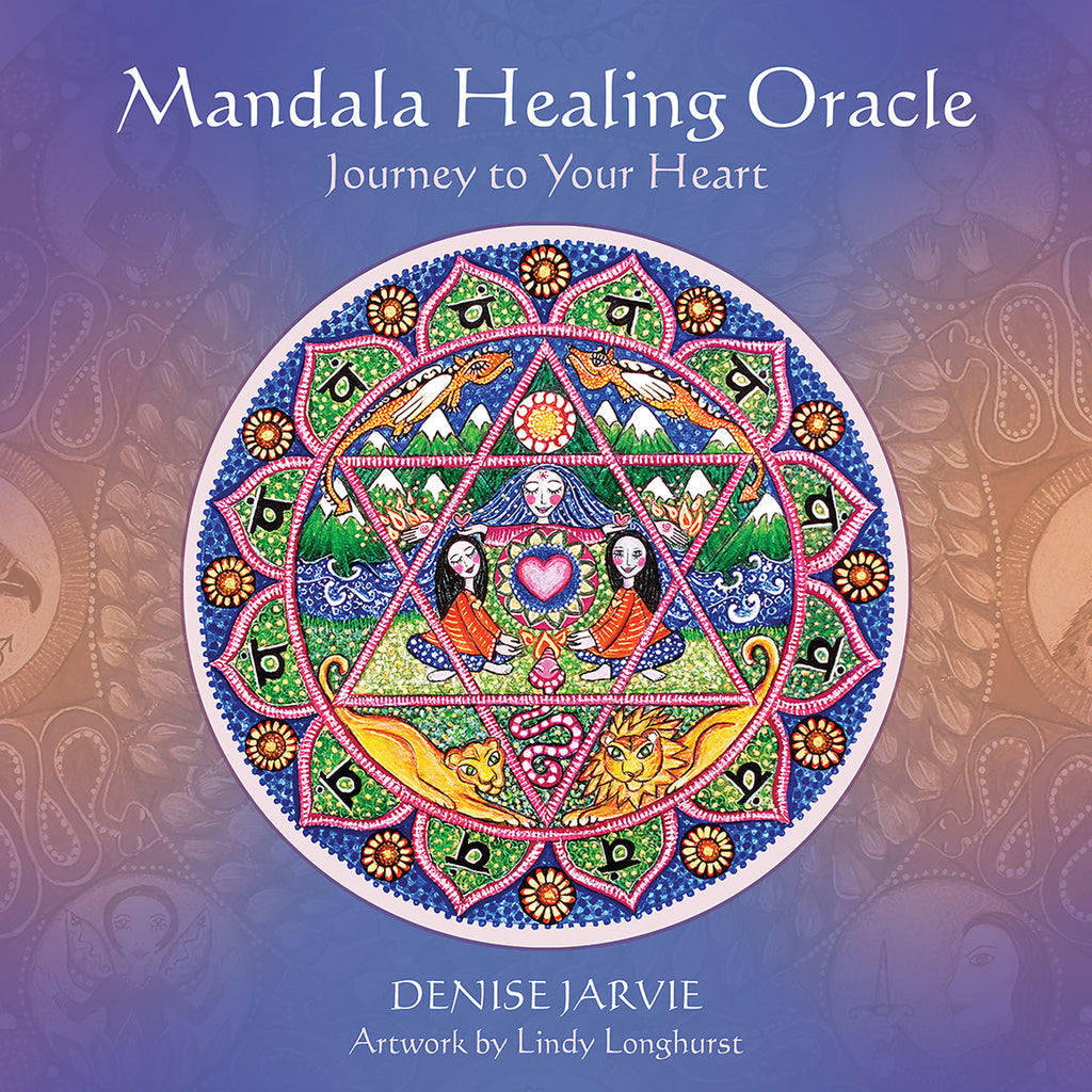 CARD DECK | Mandala Healing Oracle: Journey to Your Heart Tarot + Oracle Decks US Games Systems   
