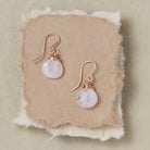 Rainbow Moonstone Earrings Dangle Earrings Bella Vita Jewelry 14k Gold Fill  