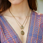 In the Garden - Butterfly Necklace Charm + Pendant Necklaces Bella Vita Jewelry   