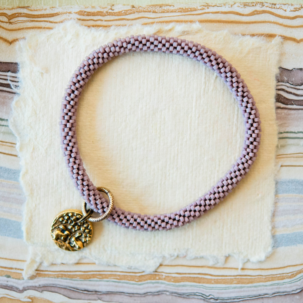 Beaded Bangle + Bunnies Charm Beaded Bangles Bella Vita Jewelry   