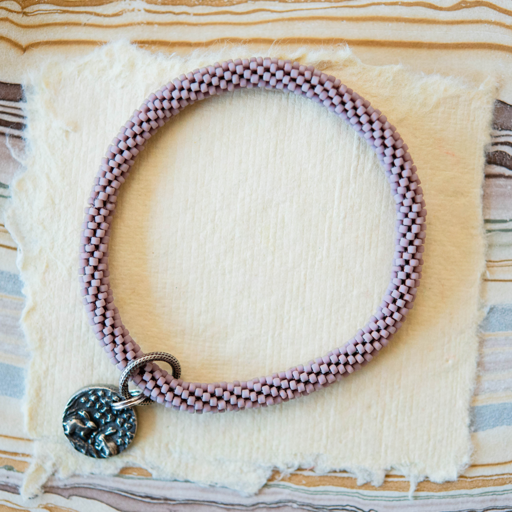 Beaded Bangle + Bunnies Charm Beaded Bangles Bella Vita Jewelry   
