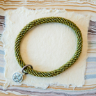 Beaded Bangle + Clover Charm Beaded Bangles Bella Vita Jewelry   