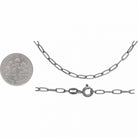 Staple Chains Chain Necklaces Bella Vita Jewelry Sterling Silver 18" 