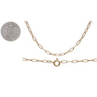 Staple Chains Chain Necklaces Bella Vita Jewelry 14k Gold Filled 18" 