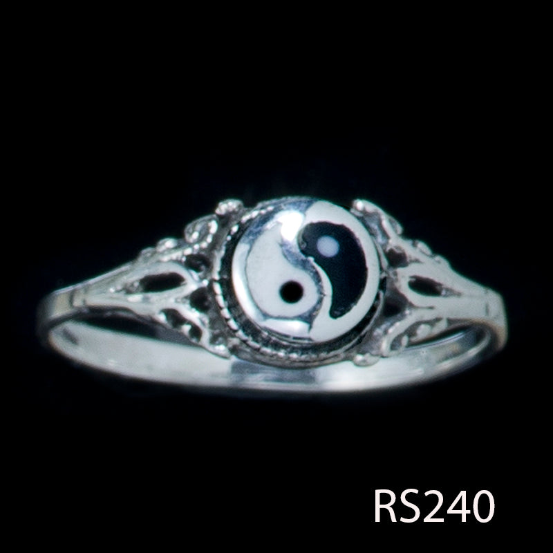 Sterling Yin Yang Ring Rings Zeppo Merchandisers   