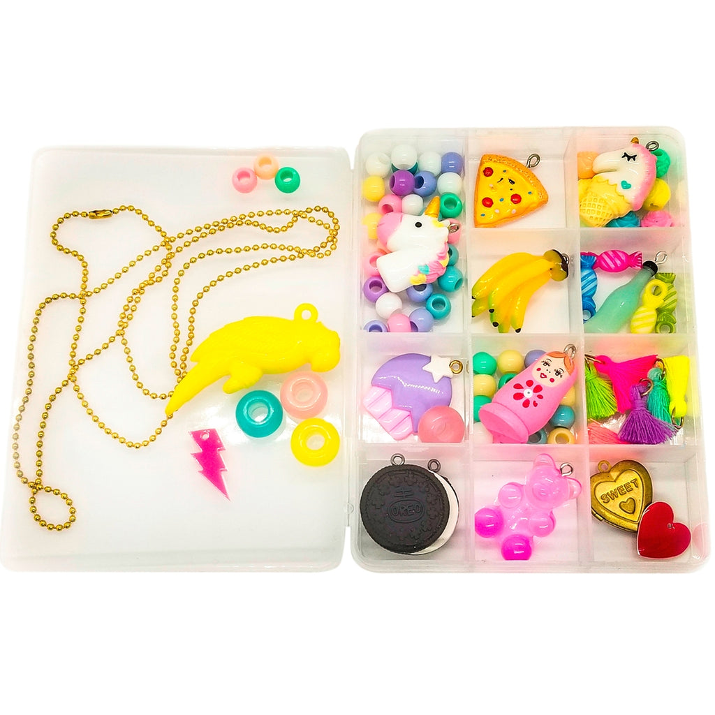Make Your Own Jewelry Kit - Charms Kids BottleBlond Jewels   