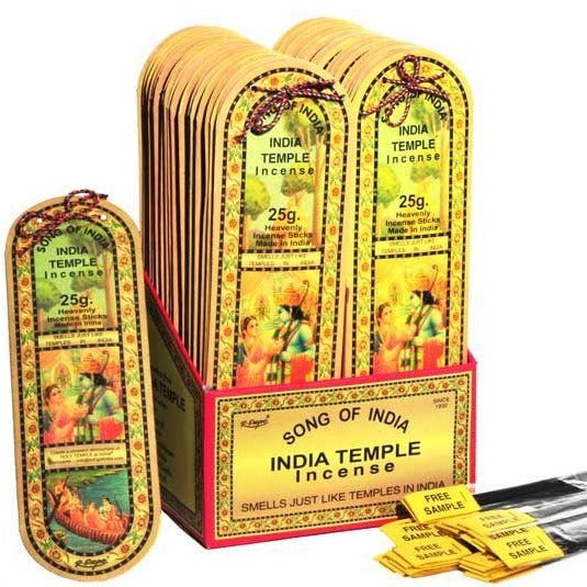 India Temple Incense Incense R. Expo   